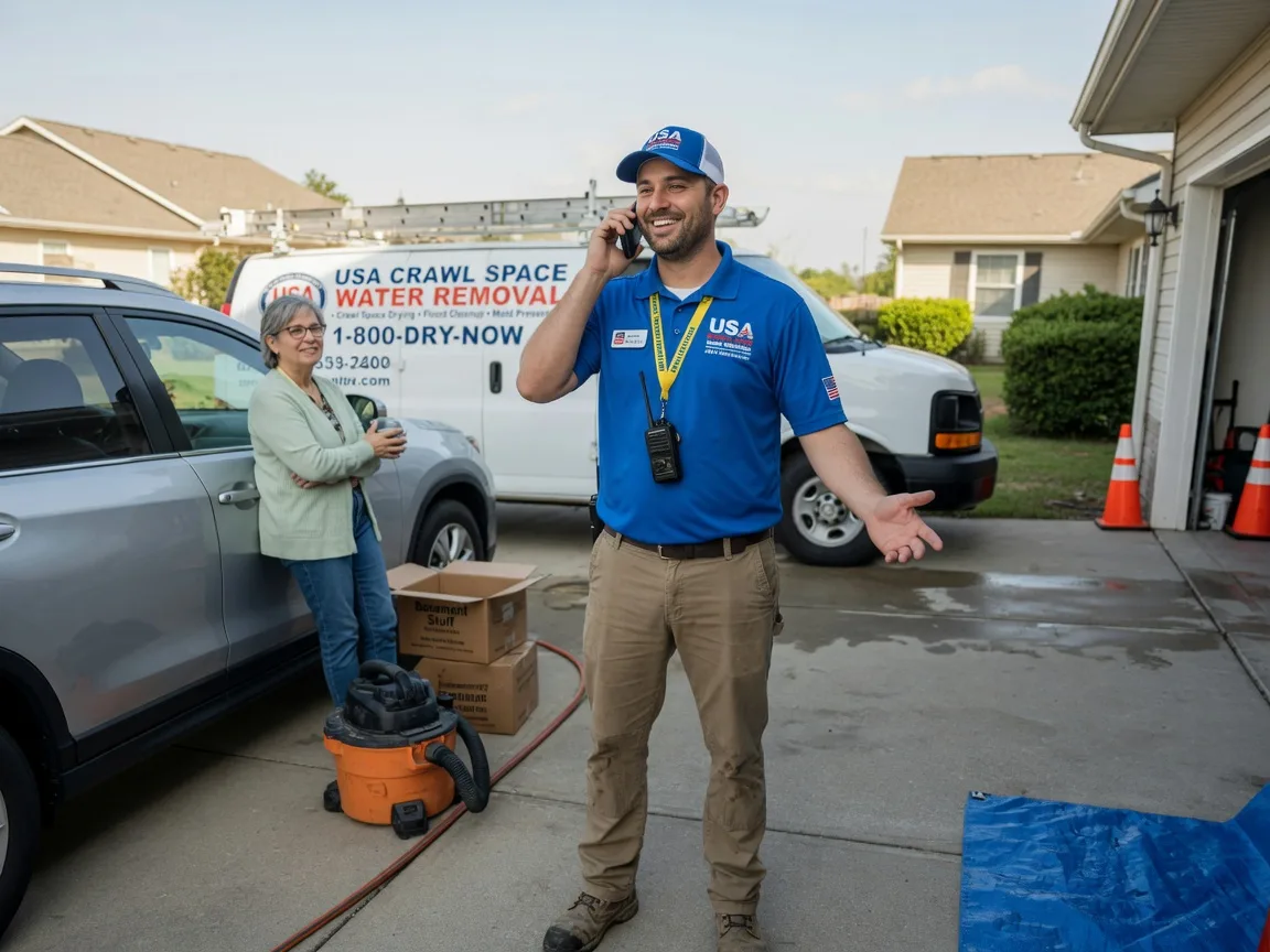 Crawl Space Water Removal Highland, MD FAQs